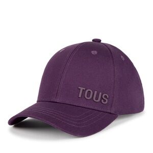 Purple Cap / Hat TOUS Logo Metal
